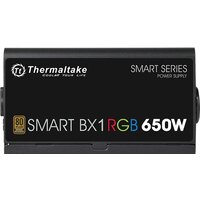 Блок питания Thermaltake Smart BX1 RGB 650W SP-650AH2NKB-2 - Превью изображения №5 — Интернет-магазин Time-Shop