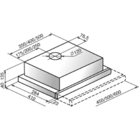 Кухонная вытяжка Elikor Интегра 50Н-400-В2Л (нержавеющая сталь) (840492) - Превью изображения №2 — Интернет-магазин Time-Shop