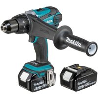 Дрель-шуруповерт Makita DDF458RTJ (с 2-мя АКБ, кейс) - Превью изображения №3 — Интернет-магазин Time-Shop