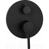 Душевая система  Filarete Roun FL1028 (Черный матовый) - Превью изображения №9 — Интернет-магазин Time-Shop