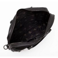 Мужская сумка Poshete 253-7090-43-BLK (черный) - Превью изображения №3 — Интернет-магазин Time-Shop