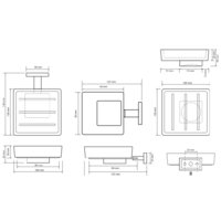 Мыльница Bemeta Plaza 118108022 - Превью изображения №2 — Интернет-магазин Time-Shop