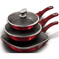 Набор сковород Berlinger Haus Burgundy Metallic Line BH-6189 - Превью изображения №2 — Интернет-магазин Time-Shop