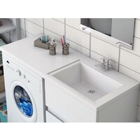 Умывальник Эстет Даллас 115, правая (белый) - Превью изображения №4 — Интернет-магазин Time-Shop