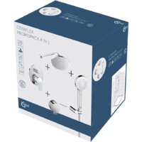 Душевая система  Ideal Standard Ceraflex BC447AA - Превью изображения №4 — Интернет-магазин Time-Shop