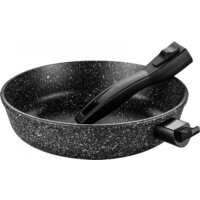 Набор сковород Elan Gallery Гармония вкуса 120134+2 (черный мрамор) - Превью изображения №4 — Интернет-магазин Time-Shop