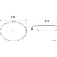 Умывальник WeltWasser Elbach 3075 - Превью изображения №3 — Интернет-магазин Time-Shop