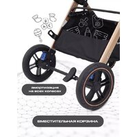 Универсальная коляска Rant Basic Roller Gold RA161 (2 в 1, black) - Превью изображения №10 — Интернет-магазин Time-Shop