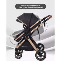 Универсальная коляска Rant Basic Roller Gold RA161 (2 в 1, black) - Превью изображения №7 — Интернет-магазин Time-Shop