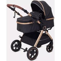 Универсальная коляска Rant Basic Roller Gold RA161 (2 в 1, black) - Превью изображения №13 — Интернет-магазин Time-Shop