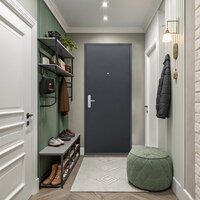 Металлическая дверь Guard Металл/металл 86x205 левая (антик серебристый) - Превью изображения №5 — Интернет-магазин Time-Shop