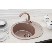 Кухонная мойка Ulgran U-403 (344 ультра-черный) - Превью изображения №2 — Интернет-магазин Time-Shop