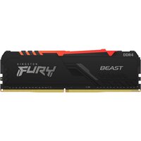 Оперативная память Kingston FURY Beast RGB 16GB DDR4 PC4-28800 KF436C18BBA/16 - Превью изображения №2 — Интернет-магазин Time-Shop