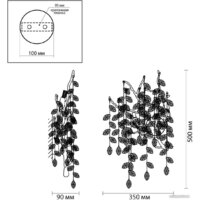 Бра Odeon Light Delica 4970/3W - Превью изображения №5 — Интернет-магазин Time-Shop