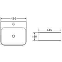 Умывальник WeltWasser Elbach 2237 - Превью изображения №4 — Интернет-магазин Time-Shop