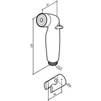 Гигиенический душ AM.PM F0201932 - Превью изображения №4 — Интернет-магазин Time-Shop