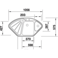 Кухонная мойка Blanco Delta-IF (с клапаном-автоматом) - Превью изображения №2 — Интернет-магазин Time-Shop
