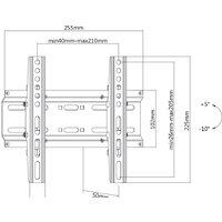 Кронштейн для телевизора Ultramounts UM836T - Превью изображения №2 — Интернет-магазин Time-Shop