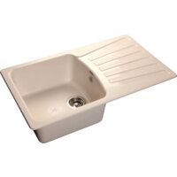 Кухонная мойка GranFest GF-S850L (белый) - Превью изображения №1 — Интернет-магазин Time-Shop