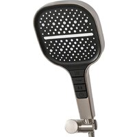 Душевая система  Hansberge H6095 (никель) - Превью изображения №6 — Интернет-магазин Time-Shop