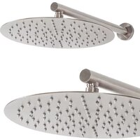 Душевая система  Hansberge H6095 (никель) - Превью изображения №2 — Интернет-магазин Time-Shop