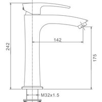 Смеситель Gappo G1007-78 - Превью изображения №2 — Интернет-магазин Time-Shop