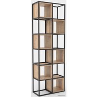 Hype Mebel Грос-2 70x210 (черный/дуб галифакс натуральный)