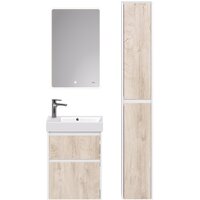  Dreja Шкаф-пенал Slim 30 99.0504 (белый глянцевый/дуб кантри) - Превью изображения №6 — Интернет-магазин Time-Shop