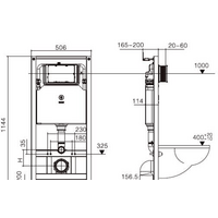 Инсталляция для раковины WeltWasser Amberg 506 - Превью изображения №4 — Интернет-магазин Time-Shop