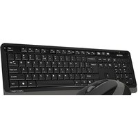 Офисный набор A4Tech Fstyler FG1010 (черный/серый) - Превью изображения №3 — Интернет-магазин Time-Shop