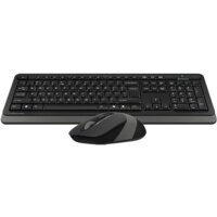 Офисный набор A4Tech Fstyler FG1010 (черный/серый) - Превью изображения №2 — Интернет-магазин Time-Shop