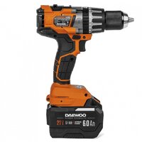 Ударная дрель-шуруповерт Daewoo Power DAA 2161Li (с 2-мя АКБ, кейс) - Превью изображения №17 — Интернет-магазин Time-Shop