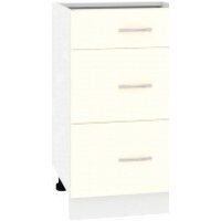 Кортекс-мебель Корнелия Лира НШ50р3ш без столешницы (кремовый)