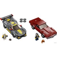 Конструктор LEGO Speed Champions 76903 Chevrolet Corvette C8.R and 1968 Chevrolet - Превью изображения №3 — Интернет-магазин Time-Shop