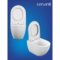 Унитаз подвесной Cersanit Brasko Smart Clean On DPL EO Slim LP 64824 - Превью изображения №5 — Интернет-магазин Time-Shop