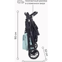 Коляска прогулочная «книга» Rant Vega Star 2022 RA057 (ocean green) - Превью изображения №18 — Интернет-магазин Time-Shop