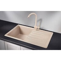 Кухонная мойка Granula ST-7602 (бежевый) - Превью изображения №2 — Интернет-магазин Time-Shop