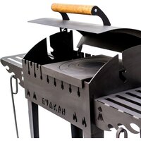 Мангал для дачи Вулкан Гриль М 5 мм на колесах - Превью изображения №5 — Интернет-магазин Time-Shop