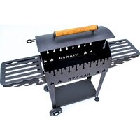 Мангал для дачи Вулкан Гриль М 5 мм на колесах - Превью изображения №2 — Интернет-магазин Time-Shop