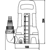 Дренажный насос Gardena 11000 Aquasensor (для чистой воды) - Превью изображения №4 — Интернет-магазин Time-Shop