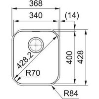 Кухонная мойка Franke Smart SRX 110-34 122.0739.166 (нержавеющая сталь) - Превью изображения №2 — Интернет-магазин Time-Shop