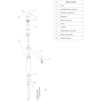 Смеситель Wasserkraft Main 4107 - Превью изображения №4 — Интернет-магазин Time-Shop