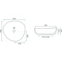 Умывальник Rea Andrea (белый) - Превью изображения №6 — Интернет-магазин Time-Shop