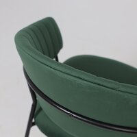 Стул с подлокотниками Алвест AV 433 (изумрудный бархат H-30/черный) - Превью изображения №14 — Интернет-магазин Time-Shop