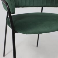 Стул с подлокотниками Алвест AV 433 (изумрудный бархат H-30/черный) - Превью изображения №11 — Интернет-магазин Time-Shop