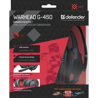 Наушники Defender Warhead G-450 [64146] - Превью изображения №8 — Интернет-магазин Time-Shop