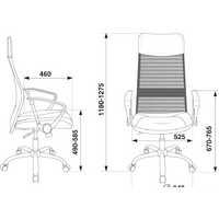 Офисное кресло Бюрократ CH-600SL (черный) - Превью изображения №5 — Интернет-магазин Time-Shop