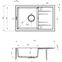 Кухонная мойка Deante Corio ZRCC2113 - Превью изображения №3 — Интернет-магазин Time-Shop