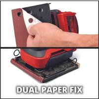 Эксцентриковая шлифмашина Einhell TE-OS 18/113 Li - Solo 4460731 (без АКБ) - Превью изображения №8 — Интернет-магазин Time-Shop