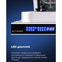 Встраиваемая посудомоечная машина MAUNFELD MLP-08IMRO - Превью изображения №26 — Интернет-магазин Time-Shop